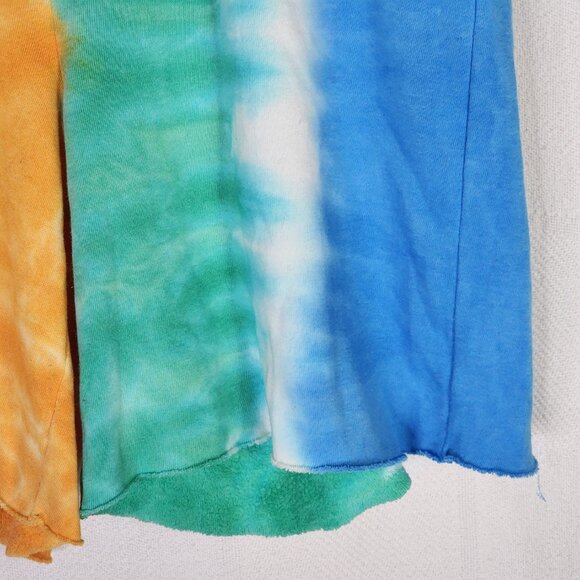 Wild Fable Multi Color Tie Dye Cotton Poly Material Elastic Tie Waist Shorts M - Picture 6 of 16